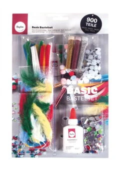 Basic Bastelset 900 Teile (Rayher 69106000) -Kinderspielzeugladen basic bastelset 900 rayher 69106000