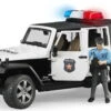 BRUDER 02526 - JEEP Wrangler Rubicon Polizeifahrzeug