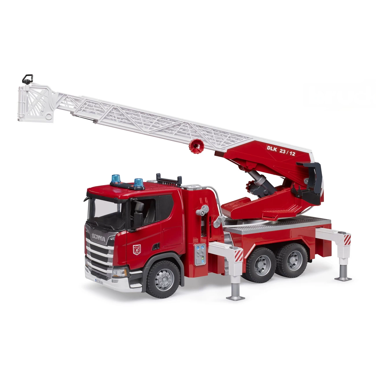 BRUDER 03591 - Scania Super 560 Feuerwehr Mit Drehleiter 3 BRUDER 03591 - Scania Super 560 Feuerwehr Mit Drehleiter