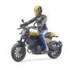 BRUDER 63053 - Scrambler Ducati Full Throttle Motorrad Mit Fahrer (63053) 2 BRUDER 63053 - Scrambler Ducati Full Throttle Motorrad Mit Fahrer (63053) -Kinderspielzeugladen bruder 63053 scrambler ducati motorrad