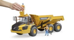 BRUDER 02455 - Volvo Dumper A60H - LKW -Kinderspielzeugladen bruder volvo 02455