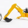 BRUDER 02338 - Heckbagger Mit Greifer 2 BRUDER 02338 - Heckbagger Mit Greifer -Kinderspielzeugladen bruder 02338 heckbagger