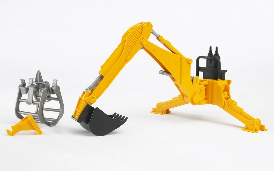 BRUDER 02338 - Heckbagger Mit Greifer 3 BRUDER 02338 - Heckbagger Mit Greifer