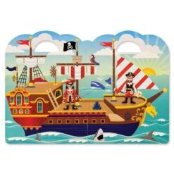 Melissa & Doug Sticker Spielset Piraten -Kinderspielzeugladen melissa 19102 sticker piraten2