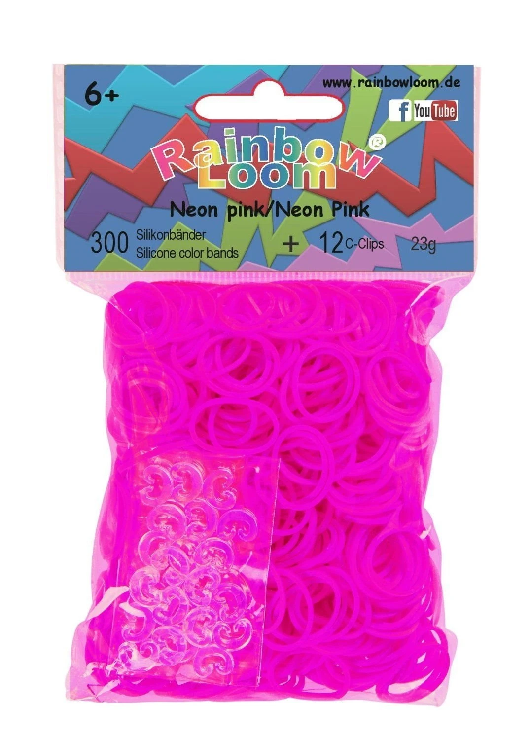 Rainbow Loom - Neon Pink (300er) 3 Rainbow Loom - Neon Pink (300er)