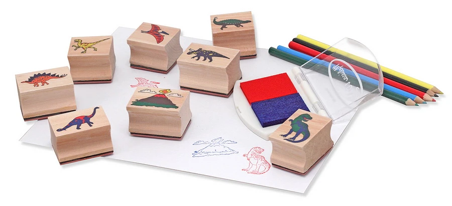 Melissa & Doug Stempelset Dinosaurier 4 Melissa & Doug Stempelset Dinosaurier – Bild 2