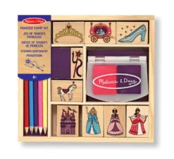 Melissa & Doug Stempelset Prinzessin -Kinderspielzeugladen stempel prinzessin melissa 12418