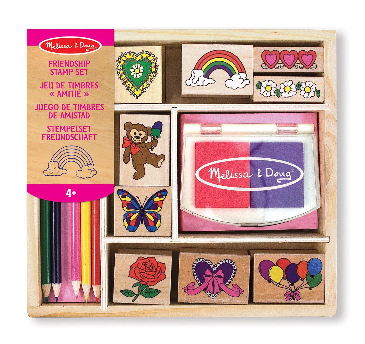 Melissa & Doug Stempelset Freundschaft 3 Melissa & Doug Stempelset Freundschaft