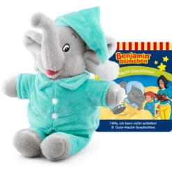 Tonies - Benjamin Blümchen Plüsch - Gute Nacht Geschichten - Hörspiel 8 Tonies - Benjamin Blümchen Plüsch - Gute Nacht Geschichten - Hörspiel -Kinderspielzeugladen tonies benjamin pluesch